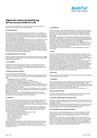 Datenschutzerklärung