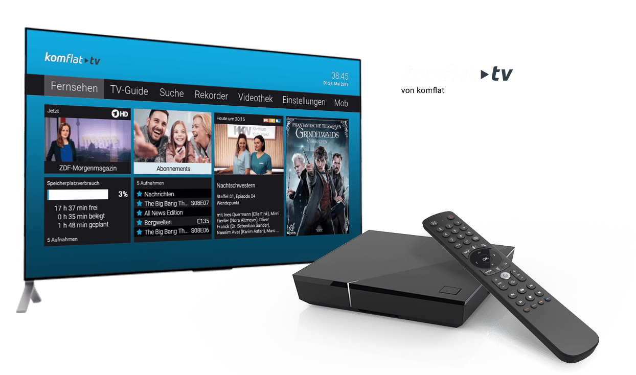 komflat.TV Produktbild